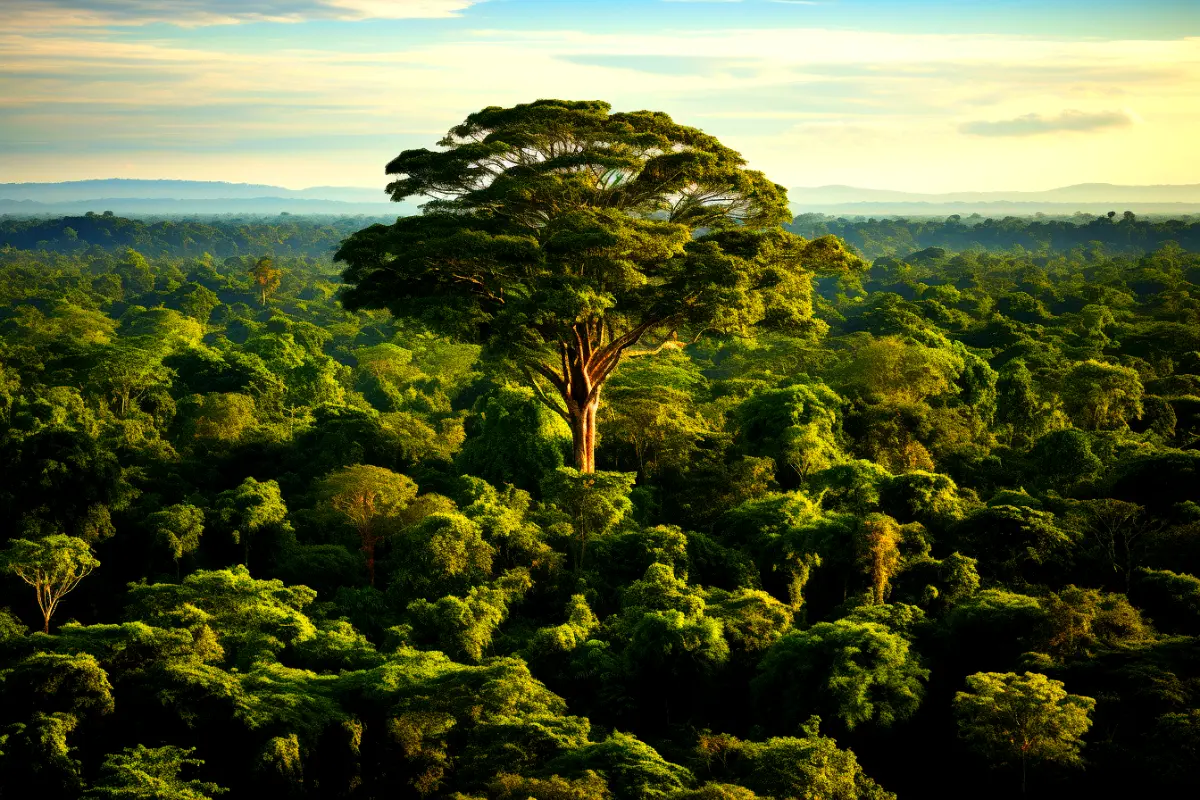 Scientists discover amazons tallest tree.