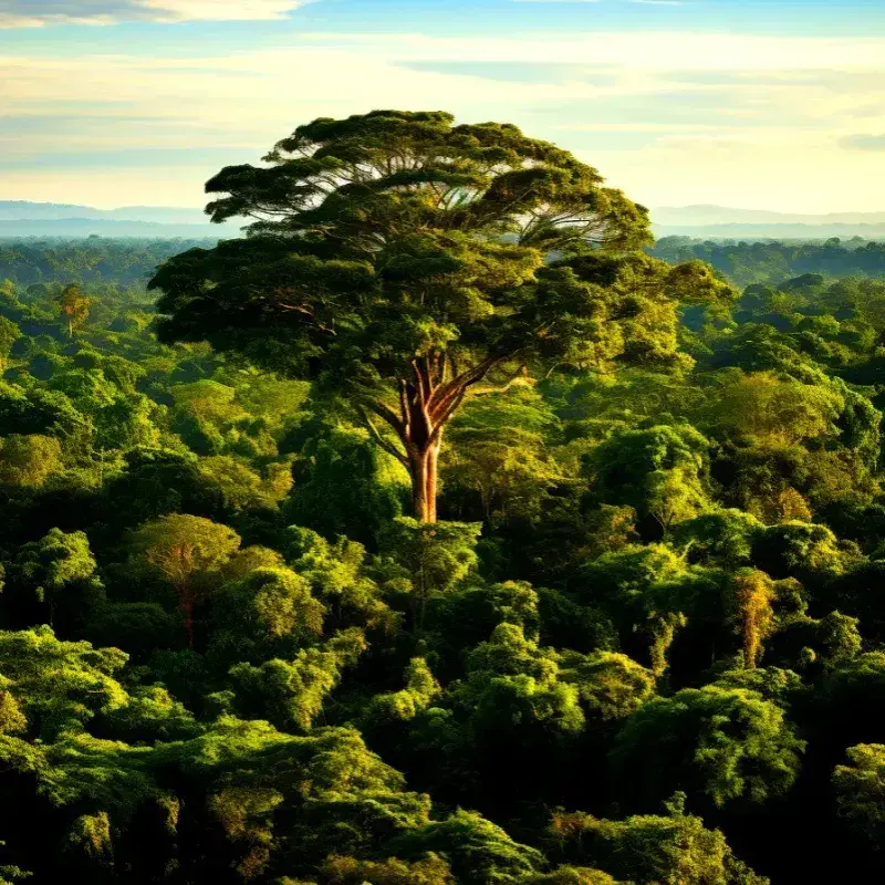 The Amazon's Tallest Tree: A Towering Angelim Vermelho Discovery