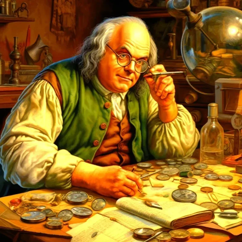 Benjamin Franklin's Bifocals: A Visionary Leap in Eyewear Innovation 👓✨