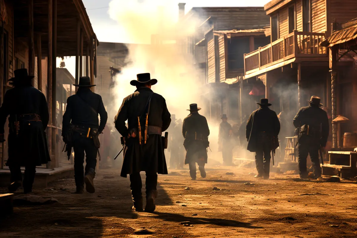 Gunfight at ok corral.